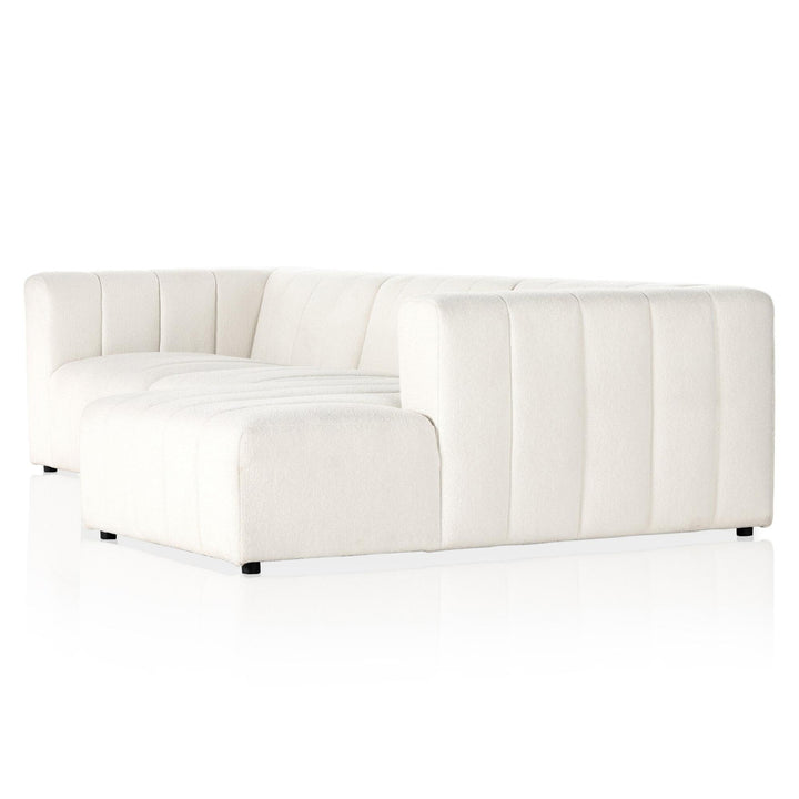 LANGHAM CHANNELED 3-PIECE SECTIONAL SOFA