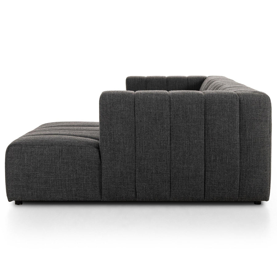 LANGHAM CHANNELED 3-PIECE SECTIONAL SOFA