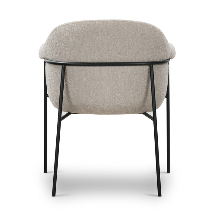 SUERTE BOUCLE UPHOLSTERED DINING CHAIR