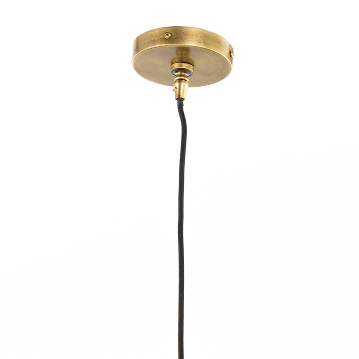 NOVAK 13.5" BRASS PENDANT