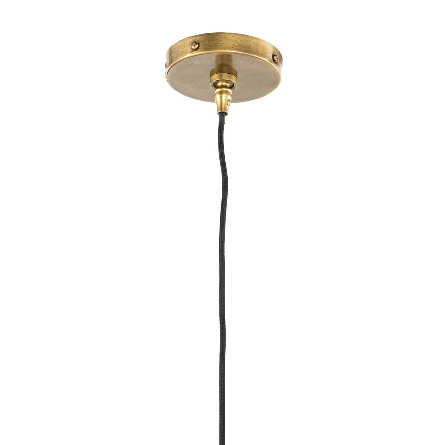 NOVAK 13.5" BRASS PENDANT