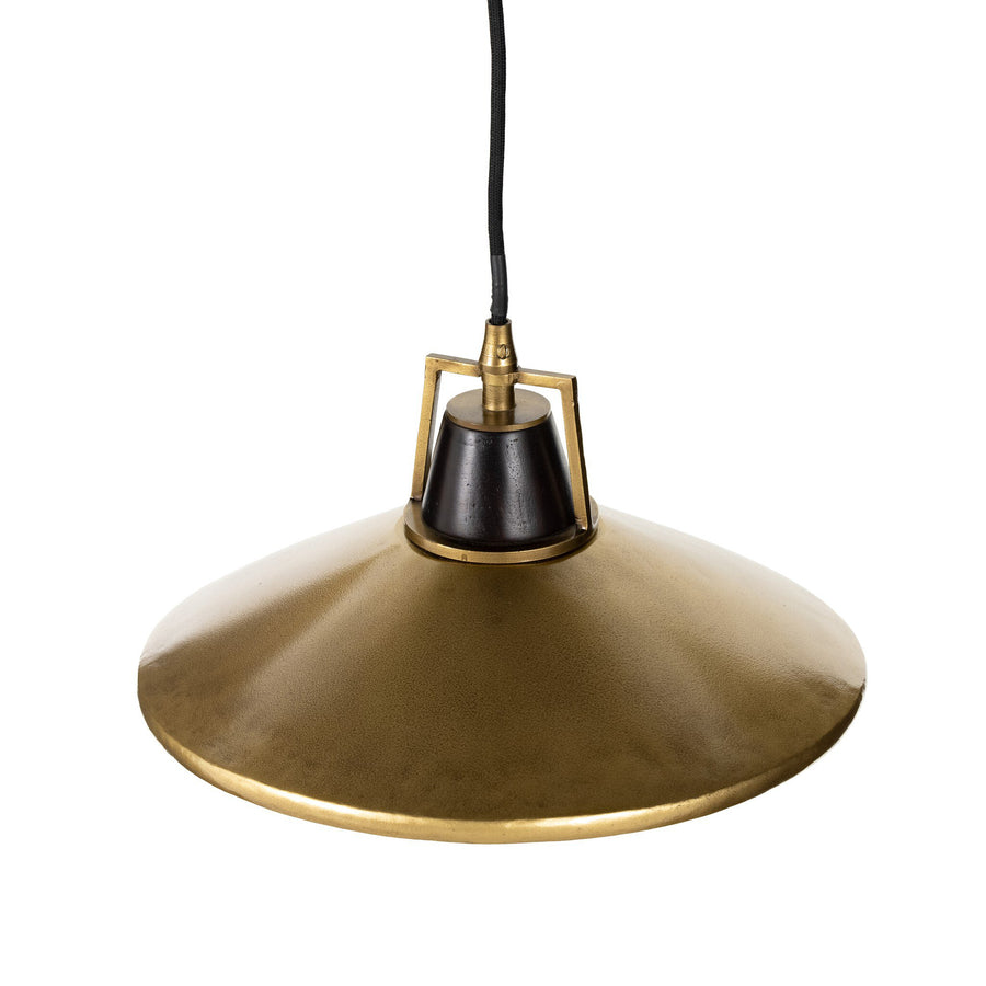 NOVAK 13.5" BRASS PENDANT