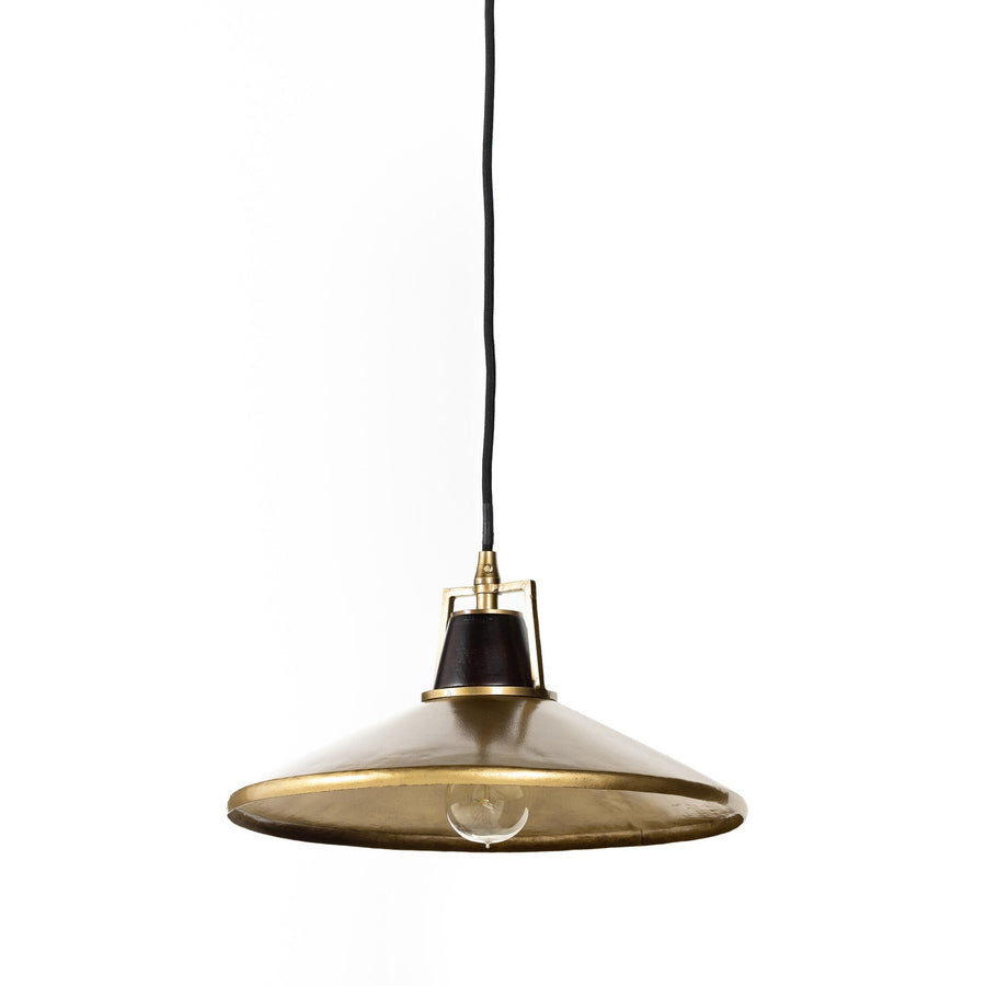 NOVAK 13.5" BRASS PENDANT