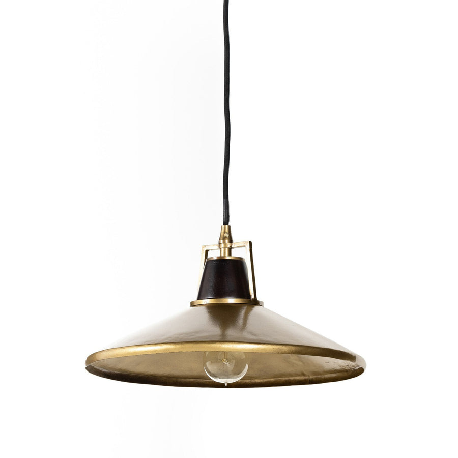 NOVAK 13.5" BRASS PENDANT