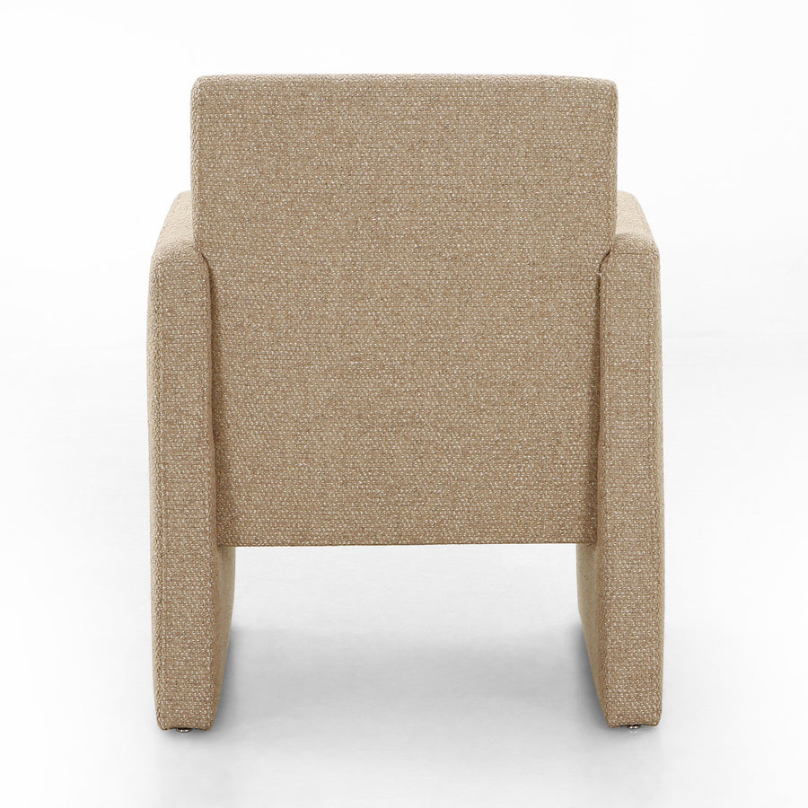 KIMA UPHOLSTERED DINING ARM CHAIR