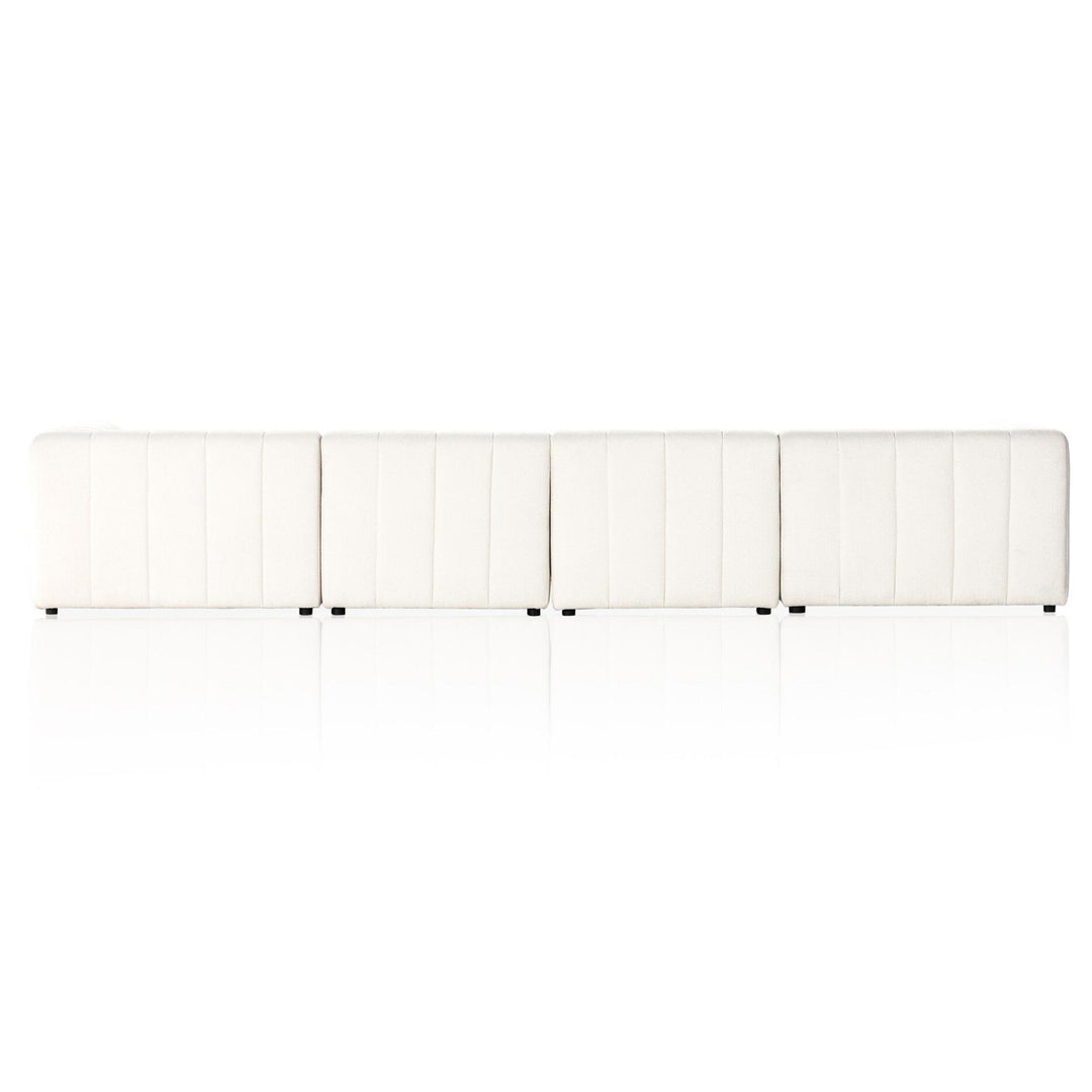 LANGHAM CHANNELED 4 - PIECE SECTIONAL SOFA