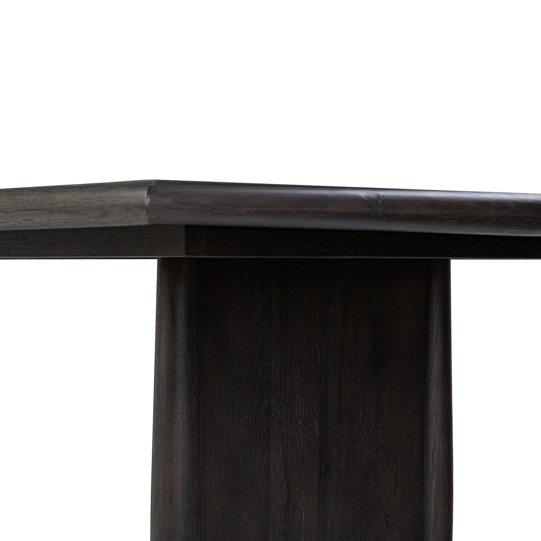 GLENVIEW SMOKED OAK DINING TABLE