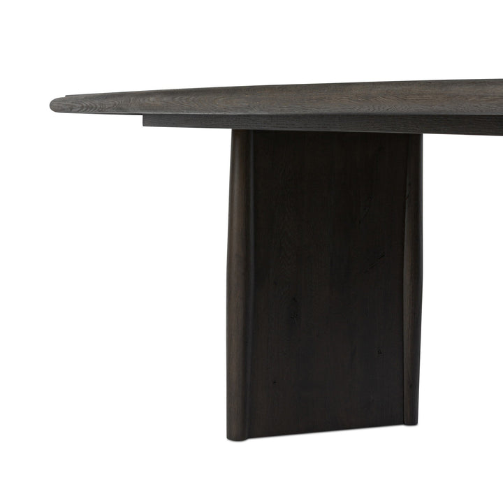 GLENVIEW SMOKED OAK DINING TABLE