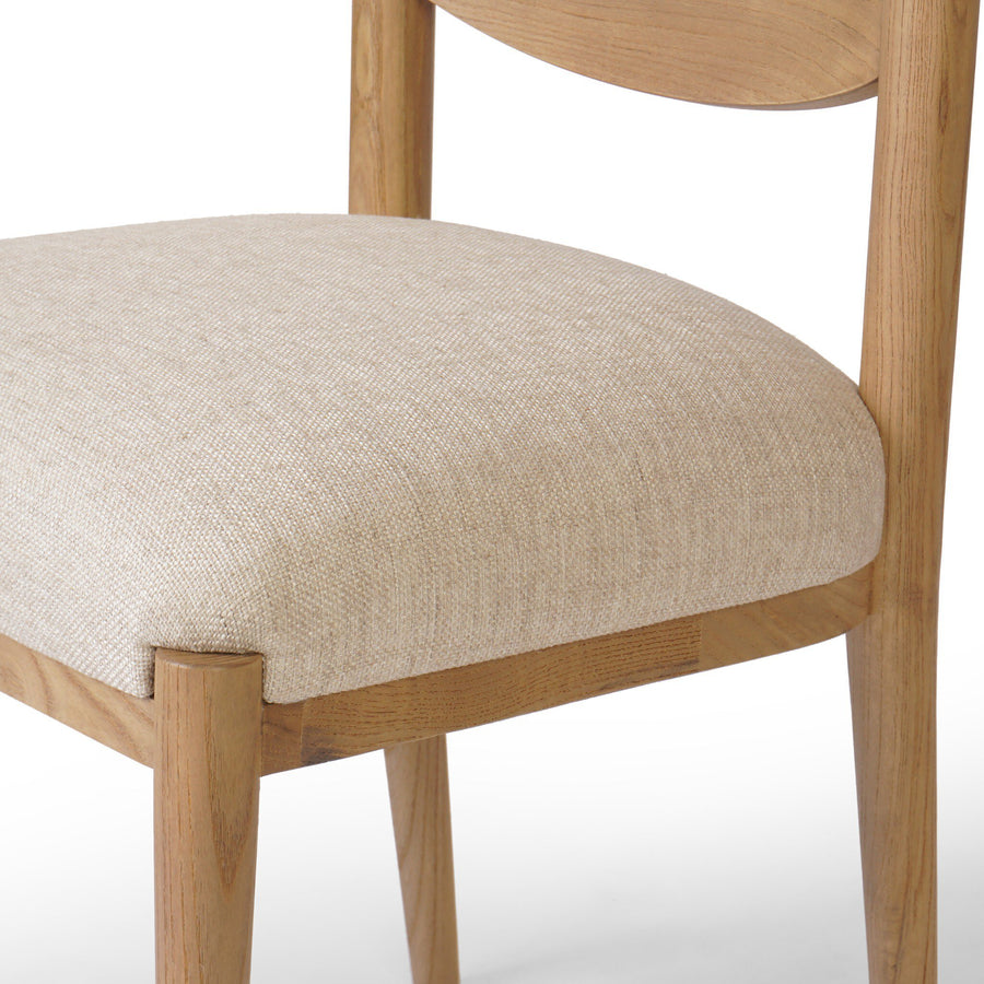 PIRAN DINING CHAIR: NATURAL