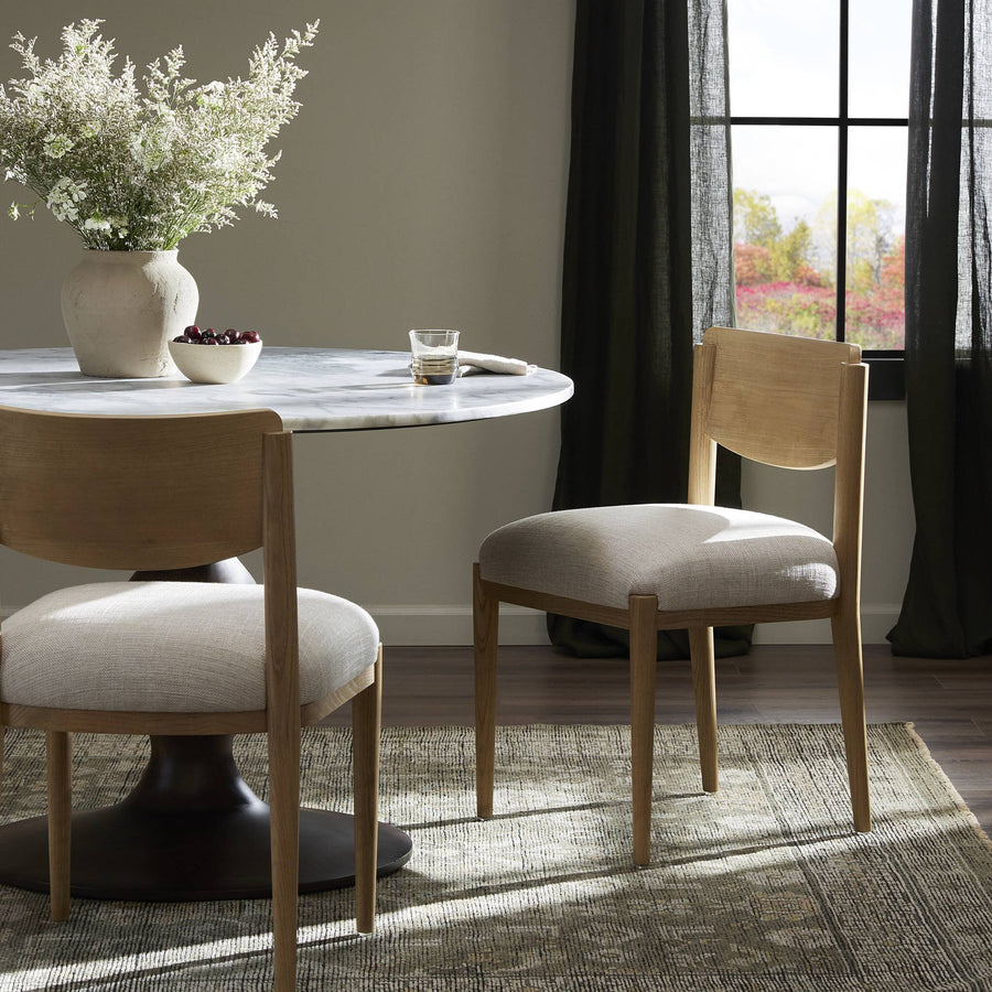 PIRAN DINING CHAIR: NATURAL