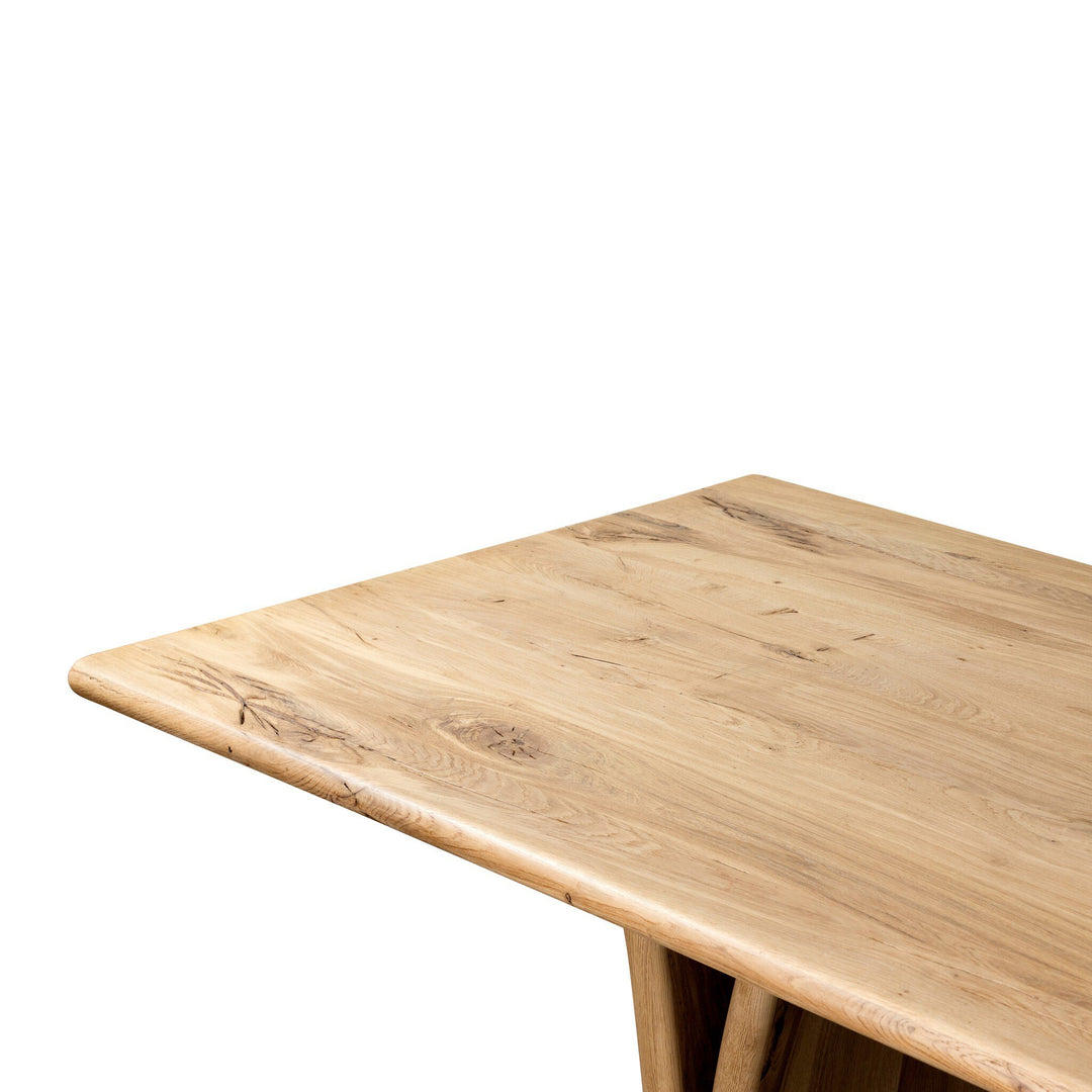 MARCON NATURAL RECLAIMED FRENCH OAK DINING TABLE