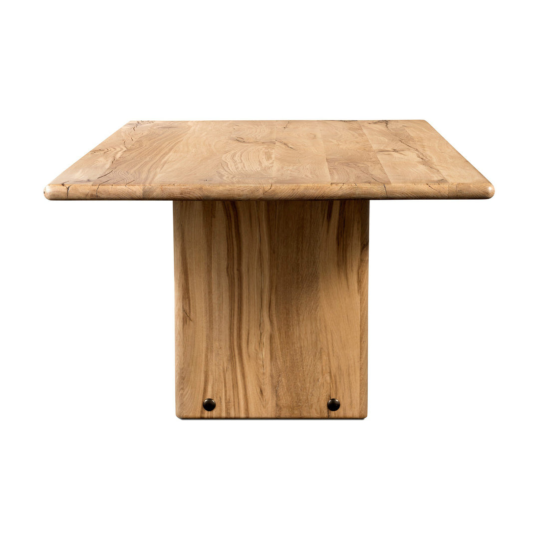 MARCON NATURAL RECLAIMED FRENCH OAK DINING TABLE