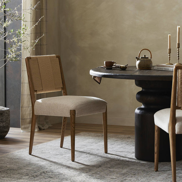 ROTHLER DINING CHAIR:  ALCALA WHEAT