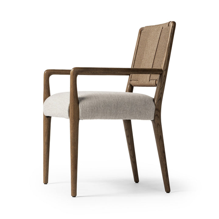 ROTHLER DINING ARMCHAIR: ALCALA WHEAT