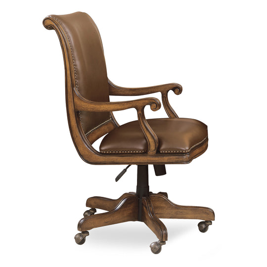 BROOKHAVEN DESK CHAIR - SIDE VIEW