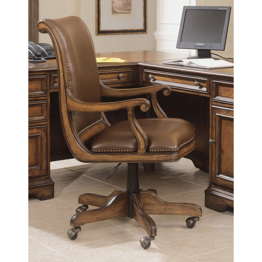 BROOKHAVEN DESK CHAIR - SIDE VIEW