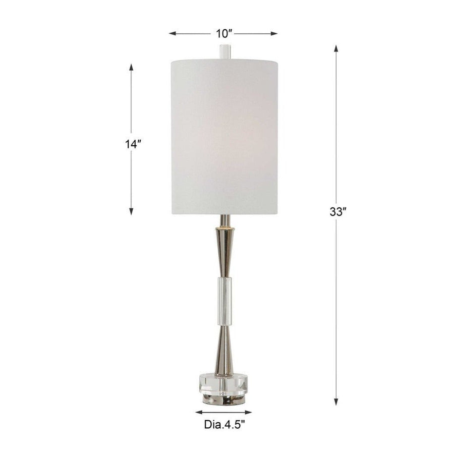 AZARIA CRYSTAL BUFFET LAMP