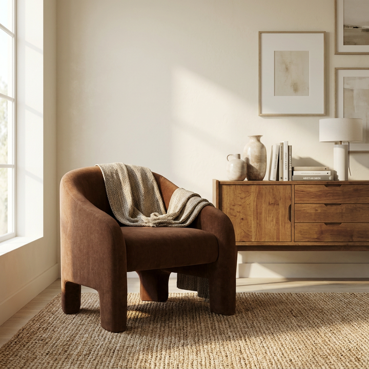 TUVA VELVET ARMCHAIR