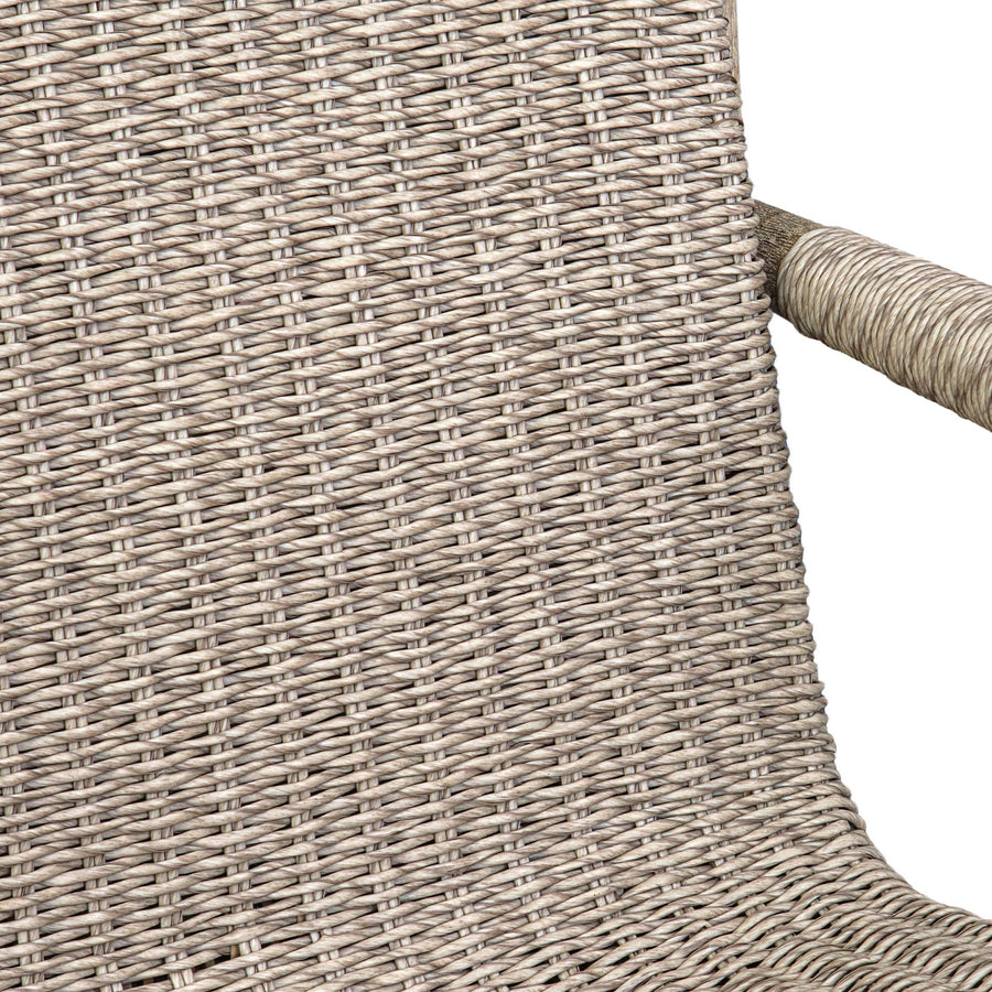 SUMBA WICKER OUTDOOR LOUNGE CHAIR