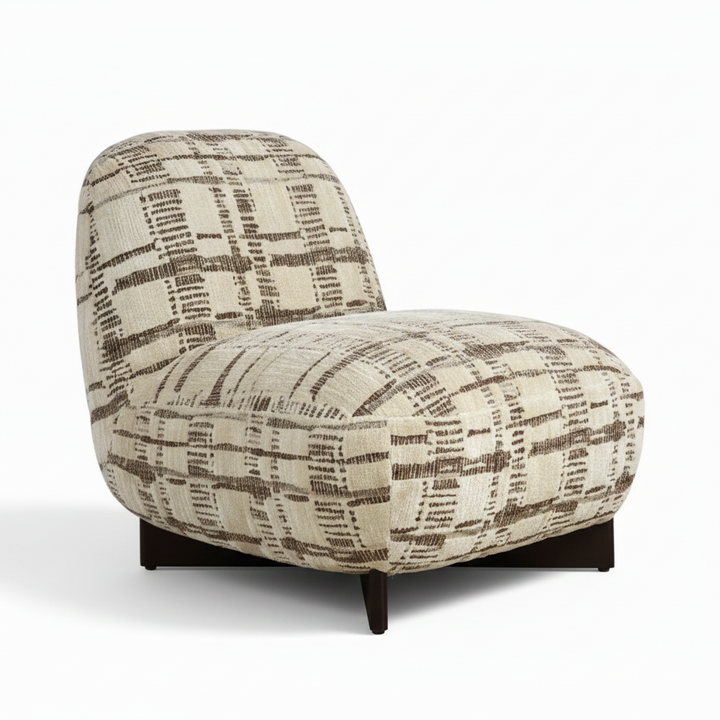 JAVA TOAST CHENILLE ACCENT CHAIR