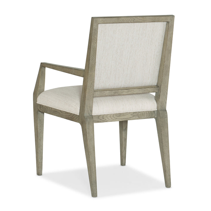 LINVILLE FALLS LINN COVE UPHOLSTERED ARM CHAIR - Grey - Back View