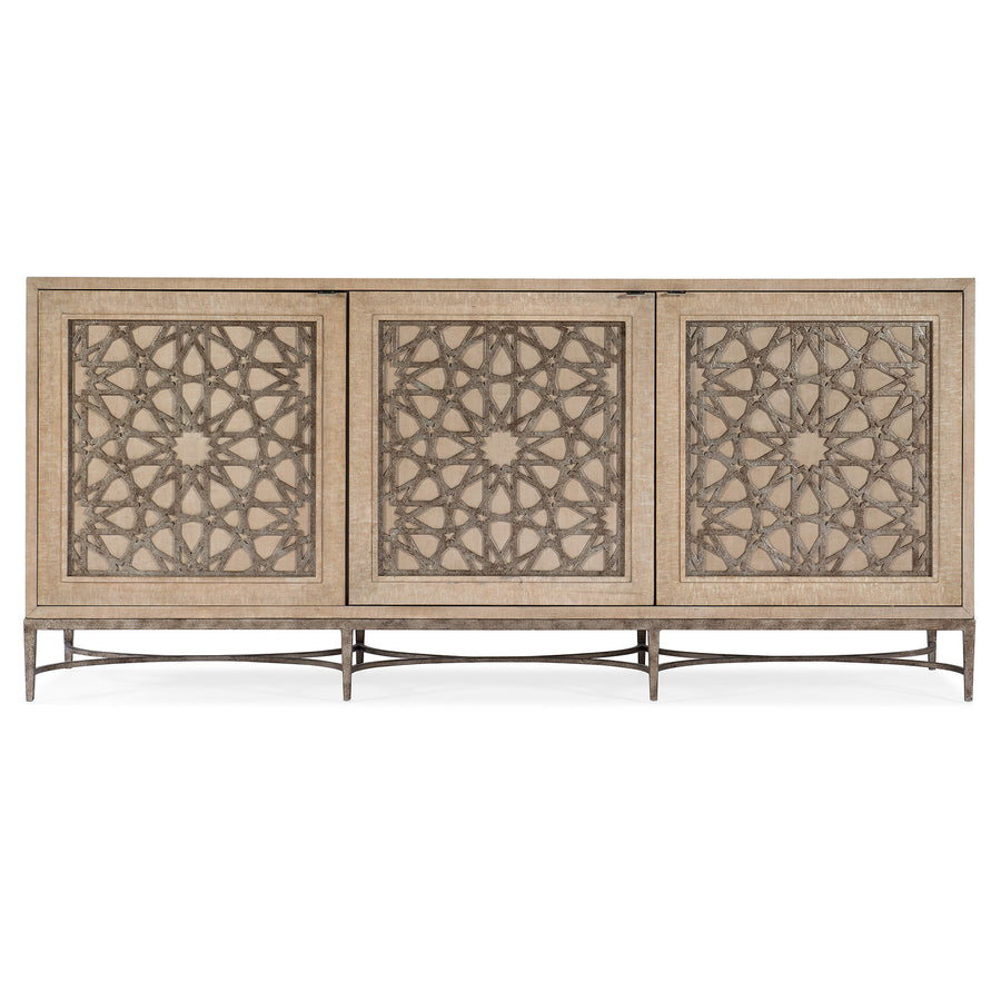 SUZANI THREE DOOR ENTERTAINMENT CONSOLE - Main View