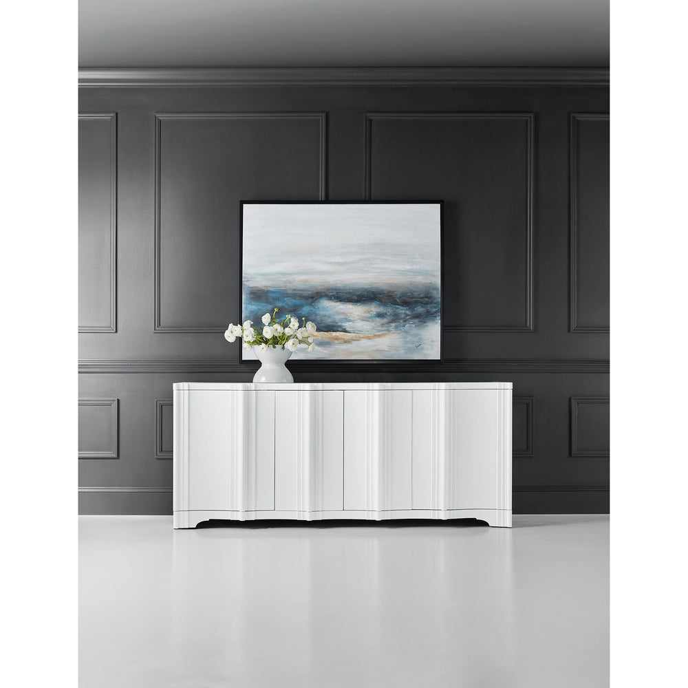 CORINTH FOUR DOOR ENTERTAINMENT CONSOLE - Room View