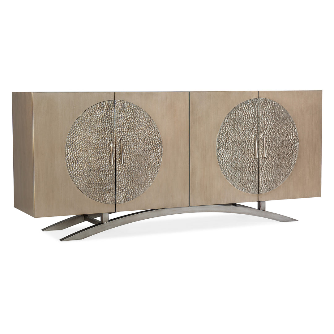 NOLITA FOUR DOOR ENTERTAINMENT GOLD CONSOLE - Side View