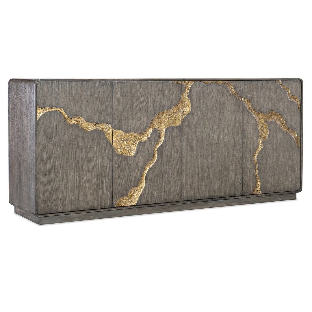 FISSURED ENTERTAINMENT CREDENZA - Side View