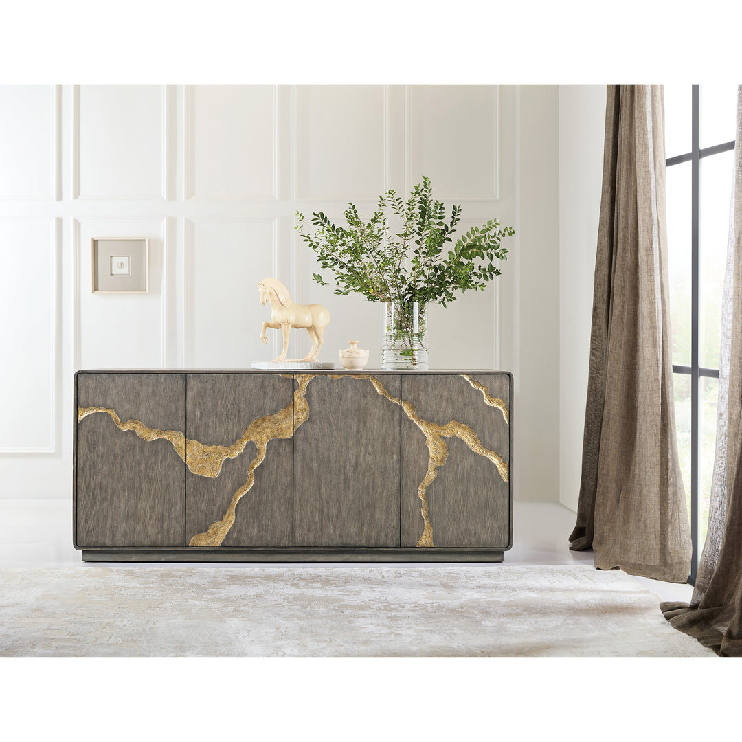 FISSURED ENTERTAINMENT CREDENZA - Room View