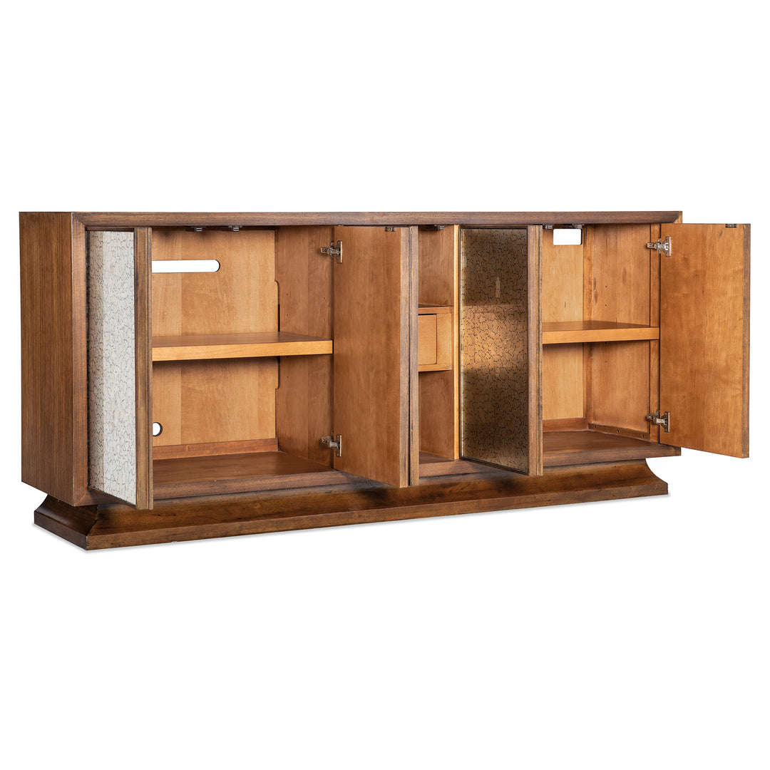 LLOYDS LEOPARD ENTERTAINMENT CREDENZA - Front View