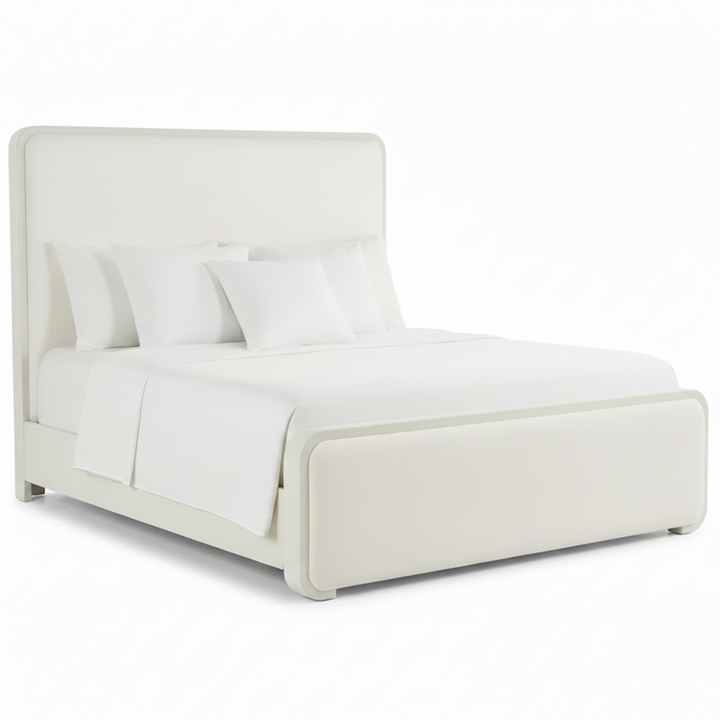 ASHORE UPHOLSTERED PANEL BED