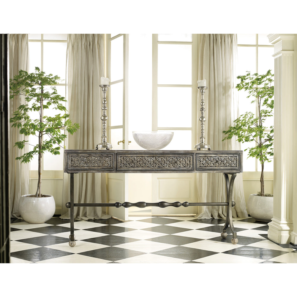 RAVENNA LIVING ROOM CONSOLE TABLE - Room View