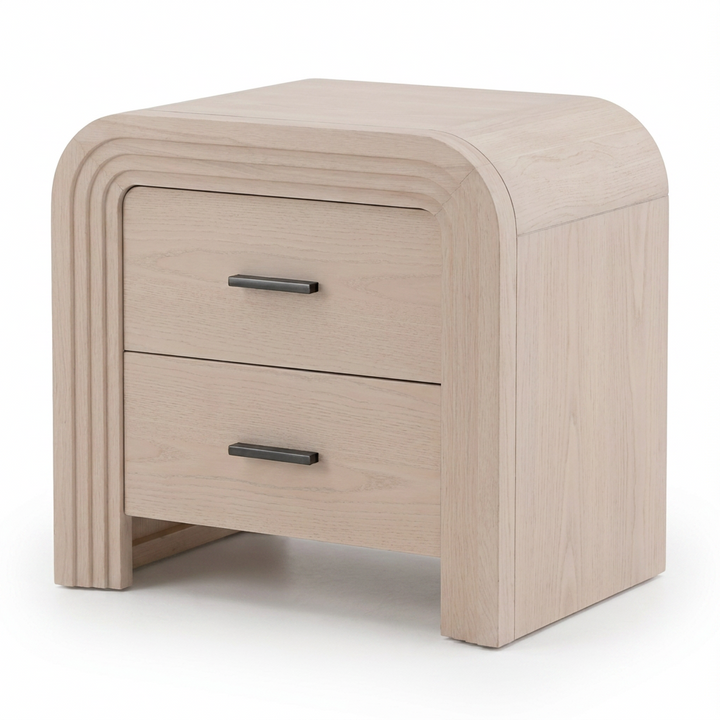 BLANCHE DECO WOOD NIGHTSTAND