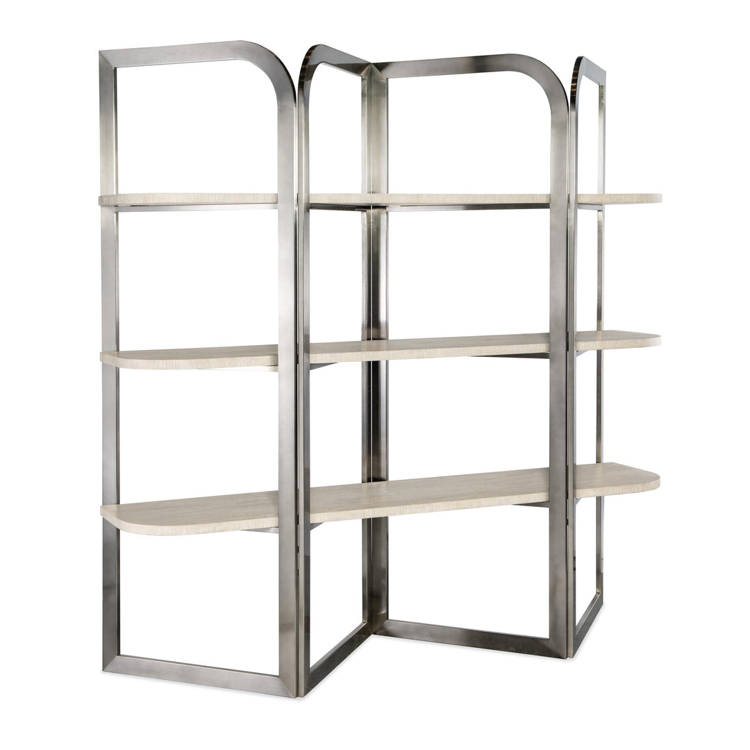 MODERN MOOD METAL FRAME ETAGERE