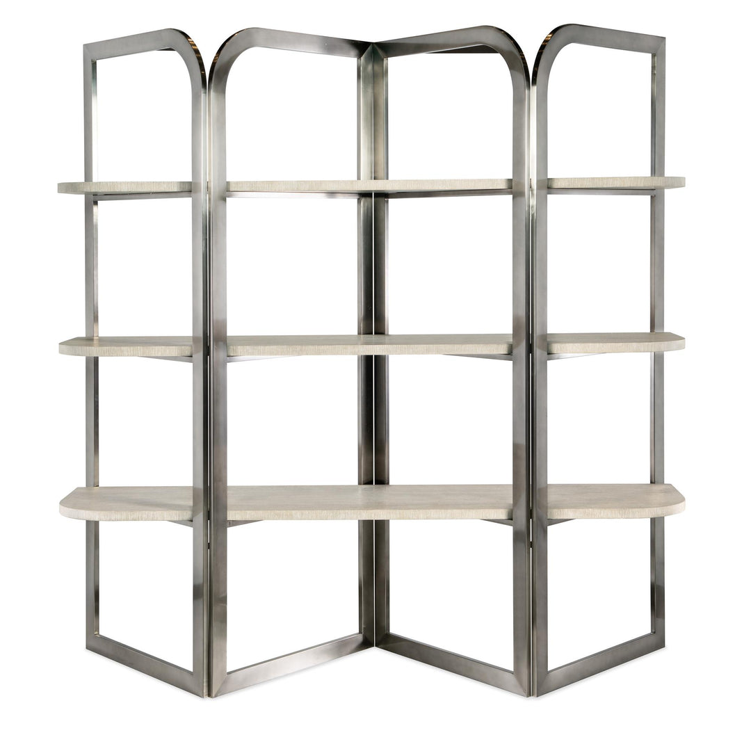 MODERN MOOD METAL FRAME ETAGERE