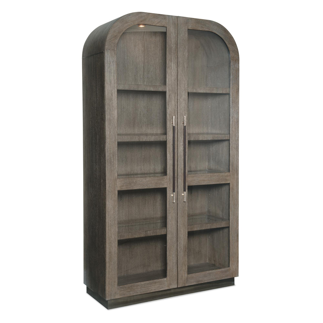 MODERN MOOD ARCHED DISPLAY CABINET