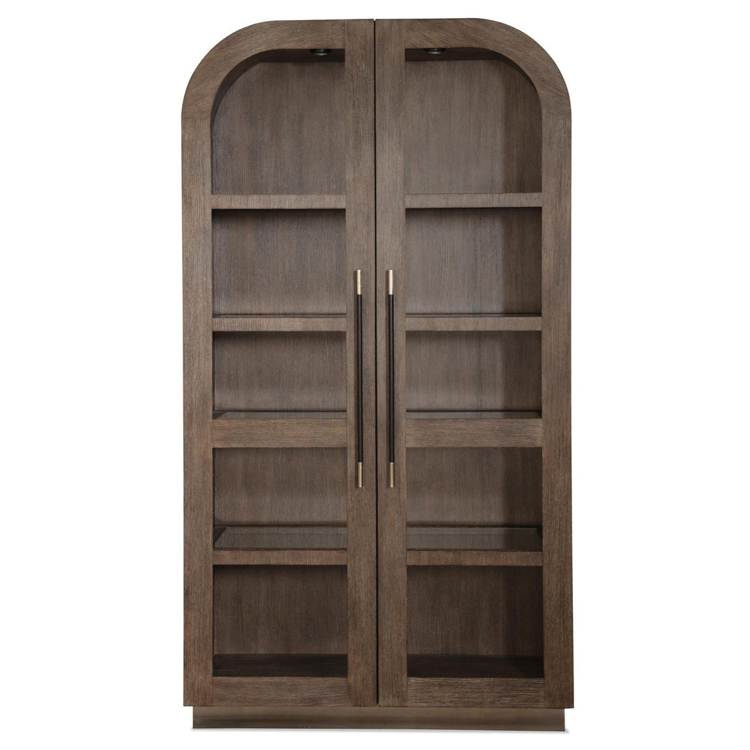 MODERN MOOD ARCHED DISPLAY CABINET