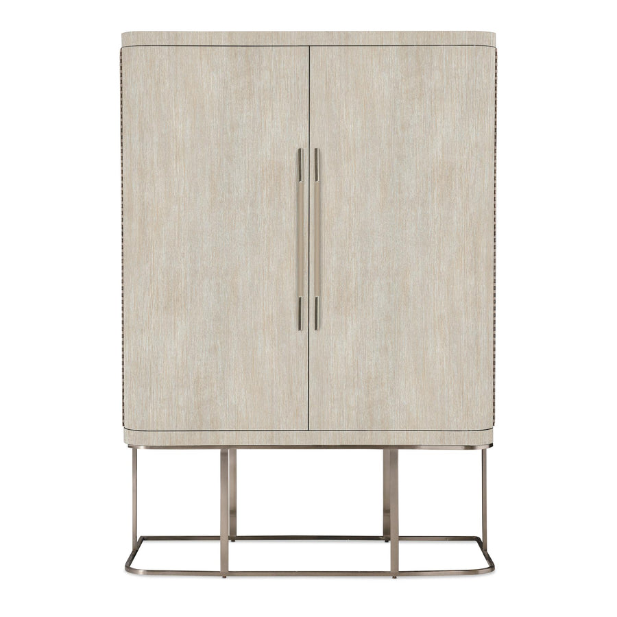 MODERN MOOD WARDROBE - LIGHT OAK - FRONT VIEW