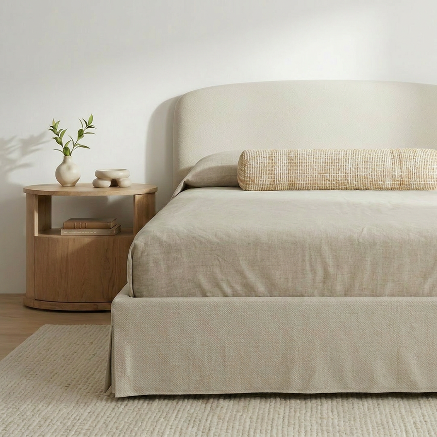 JOAN SLIPCOVERED STORAGE BED