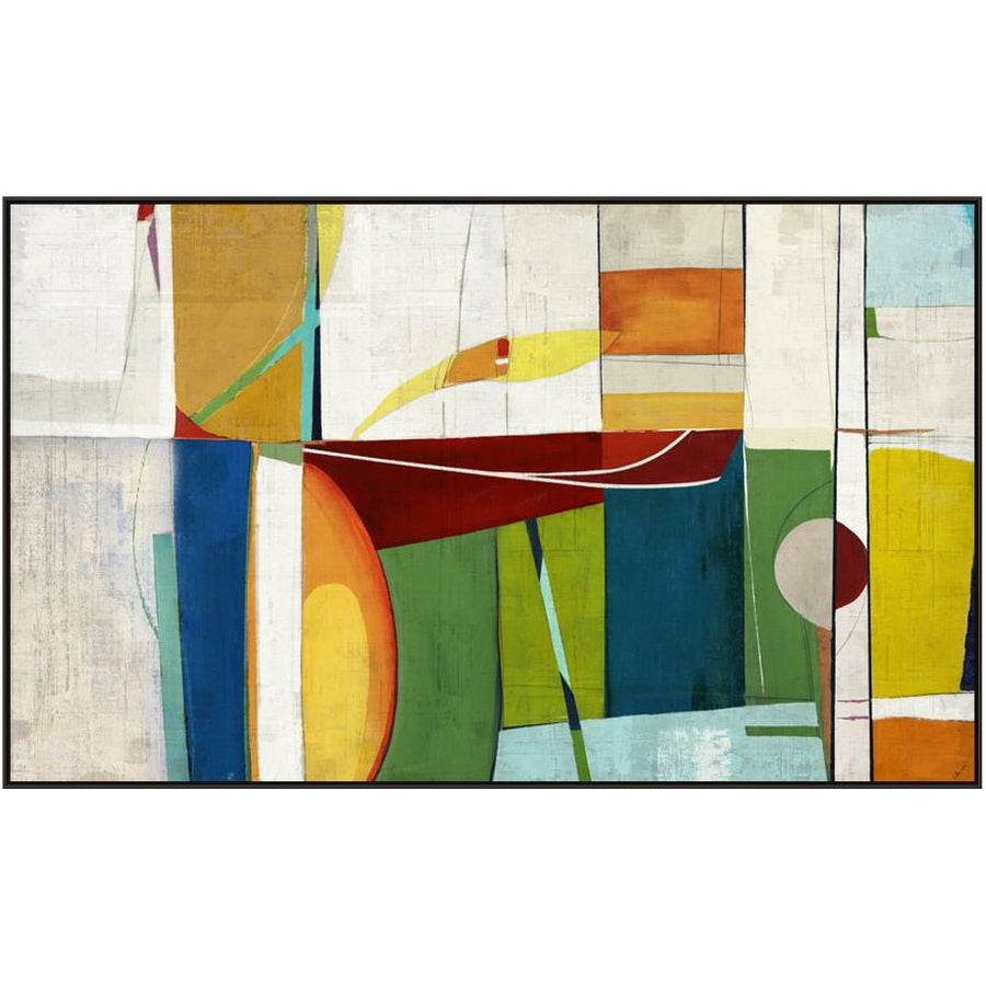 "LITTLE FISH BIG POND" CANVAS ART