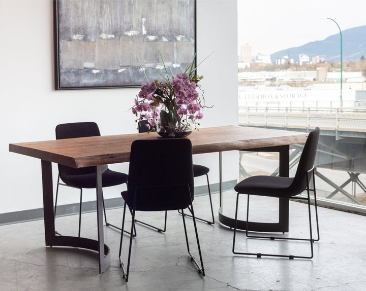 BENT LIVE - EDGE DINING TABLE