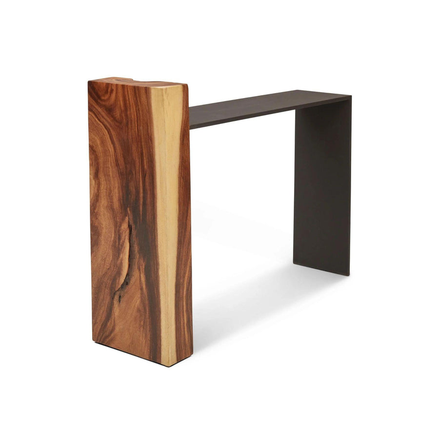 NATURALS SOLID CHAMCHA WOOD FORTIS CONSOLE TABLE
