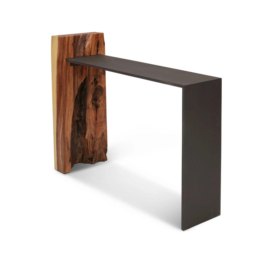 NATURALS SOLID CHAMCHA WOOD FORTIS CONSOLE TABLE