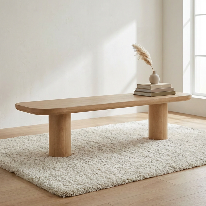 ANDERS NATURAL OAK DINING BENCH