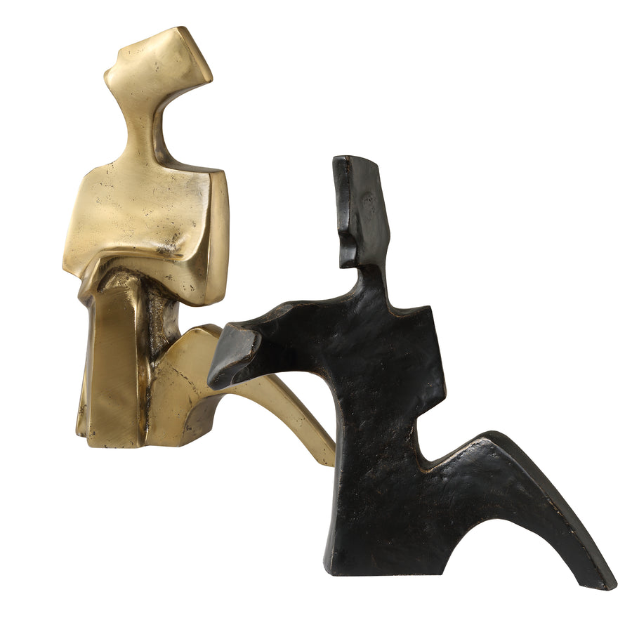 AFFECTION GOLD & BRONZE SCULPTURES