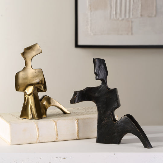 AFFECTION GOLD & BRONZE SCULPTURES