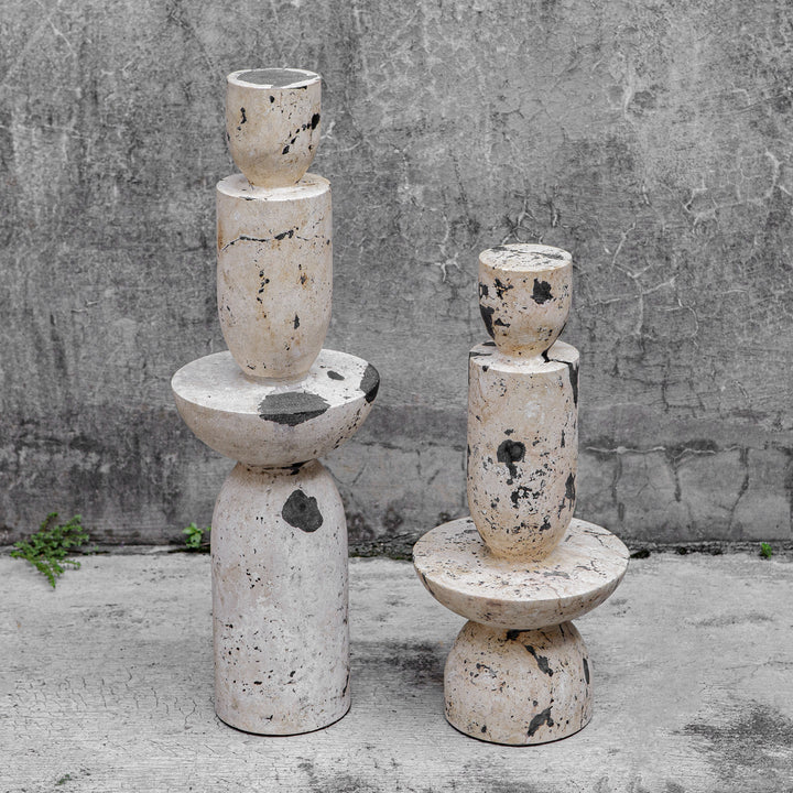 NOUVEAU TOWER SCULPTURES | SET OF 2