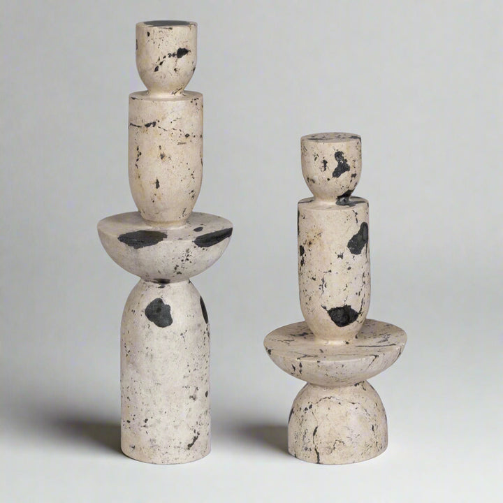 NOUVEAU TOWER SCULPTURES | SET OF 2