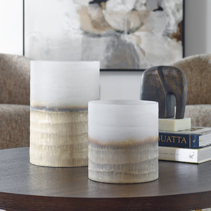 OMBRA MODERN VASES | SET OF 2